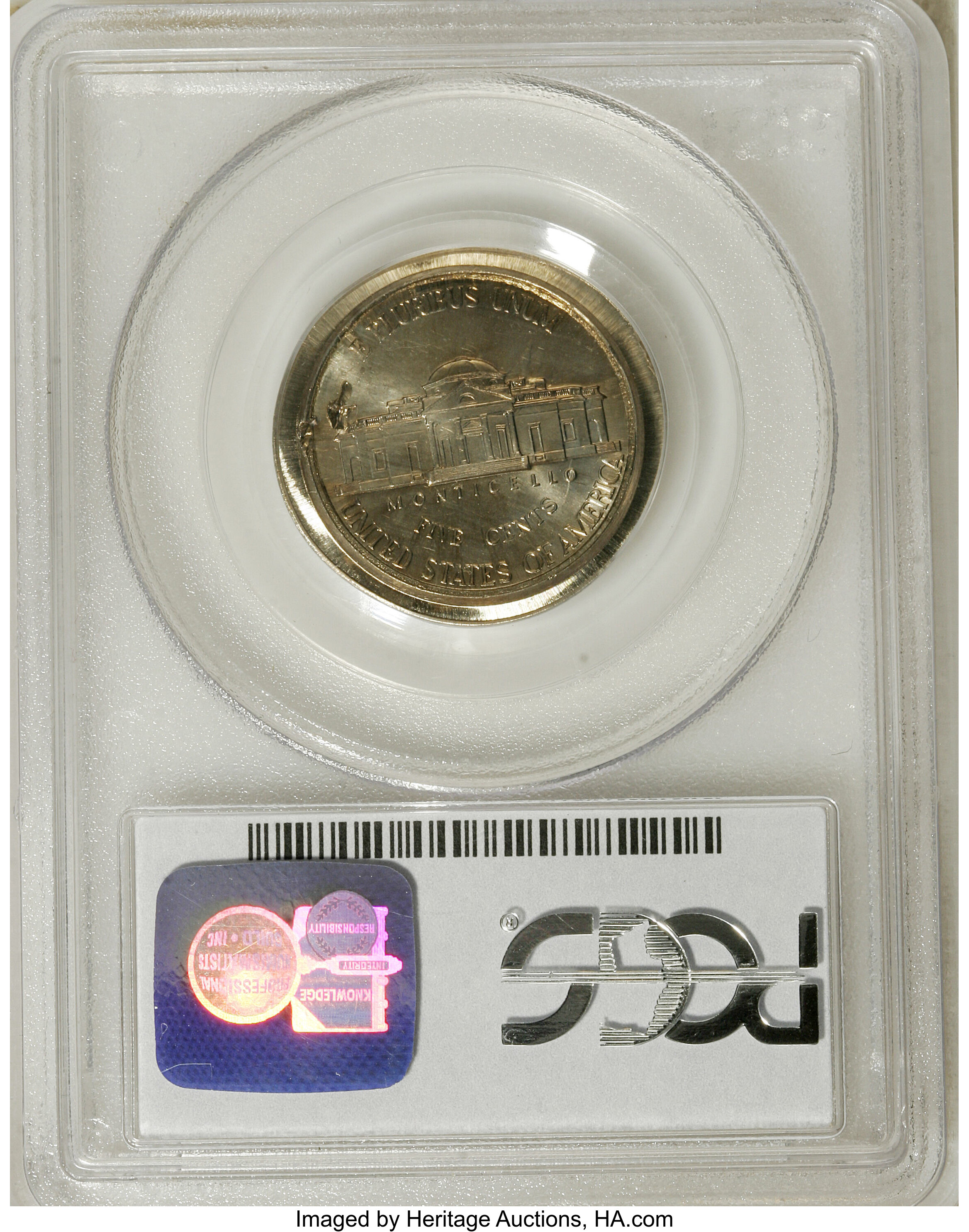 image for: 1999-P 5C Jefferson Nickel Mated Error Pair PCGS.... (Total: 2 coins)