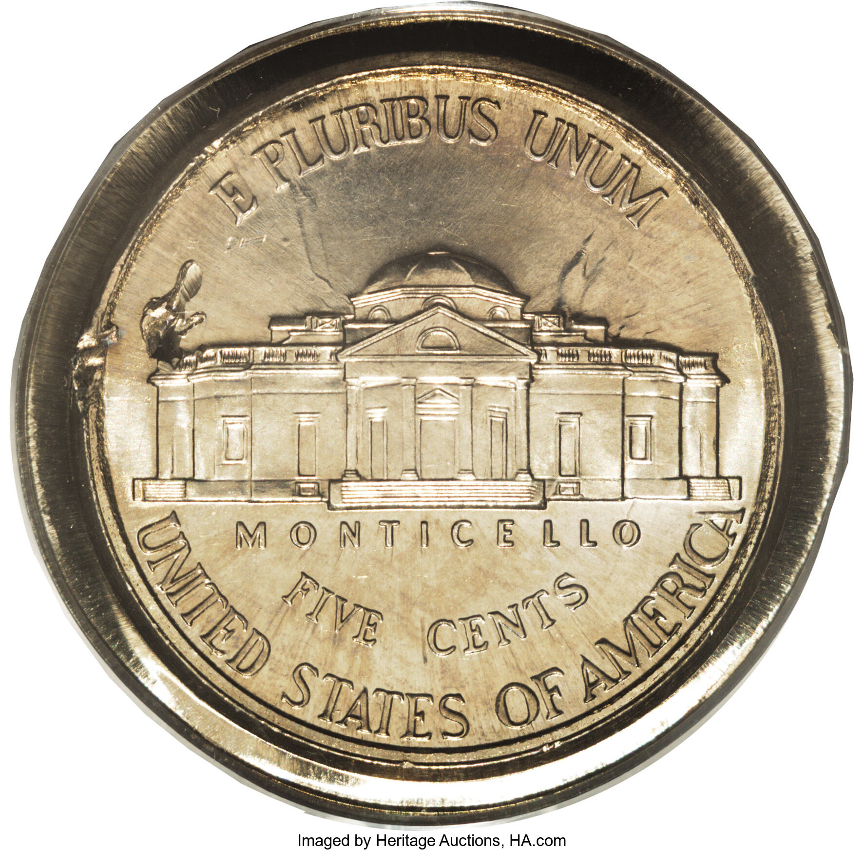 image for: 1999-P 5C Jefferson Nickel Mated Error Pair PCGS.... (Total: 2 coins)