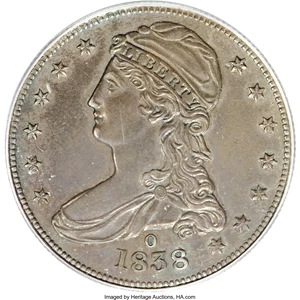 image for: 1838-O 50C PR45 PCGS....