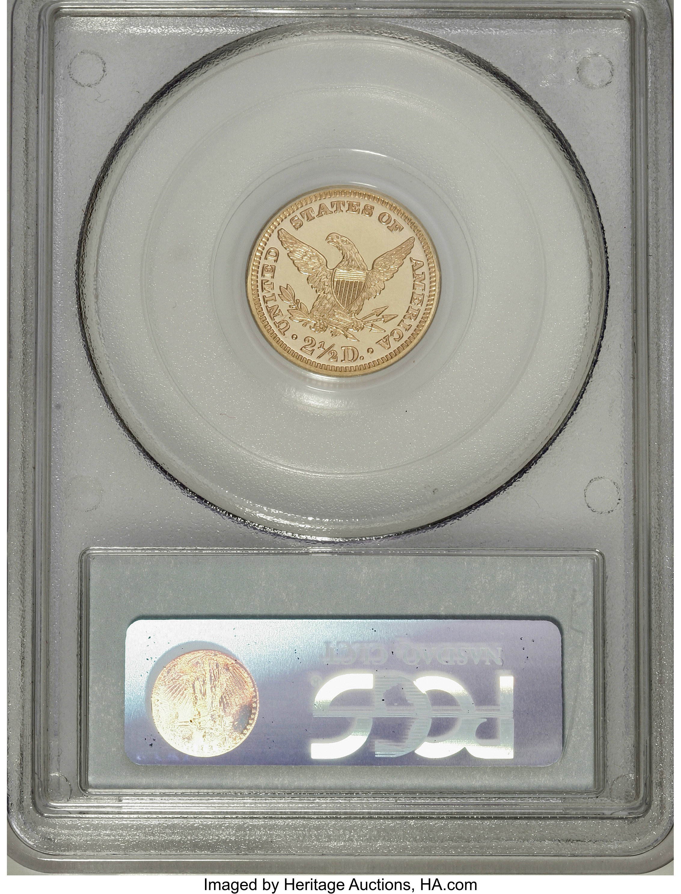 image for: 1887 $2 1/2 PR64 Deep Cameo PCGS....