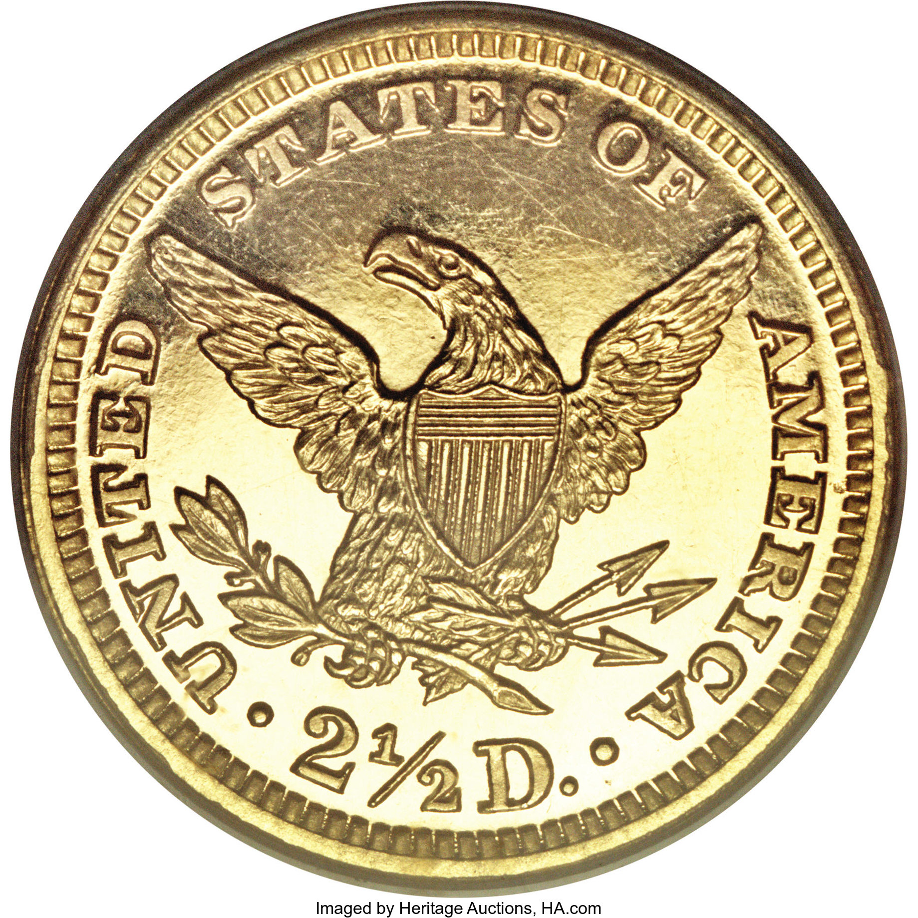 image for: 1887 $2 1/2 PR64 Deep Cameo PCGS....