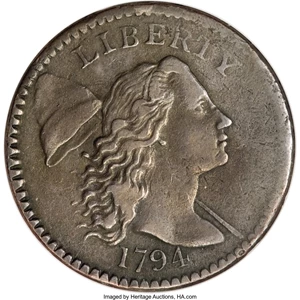 image for: 1794 1C Head of 1794 XF40 NGC....
