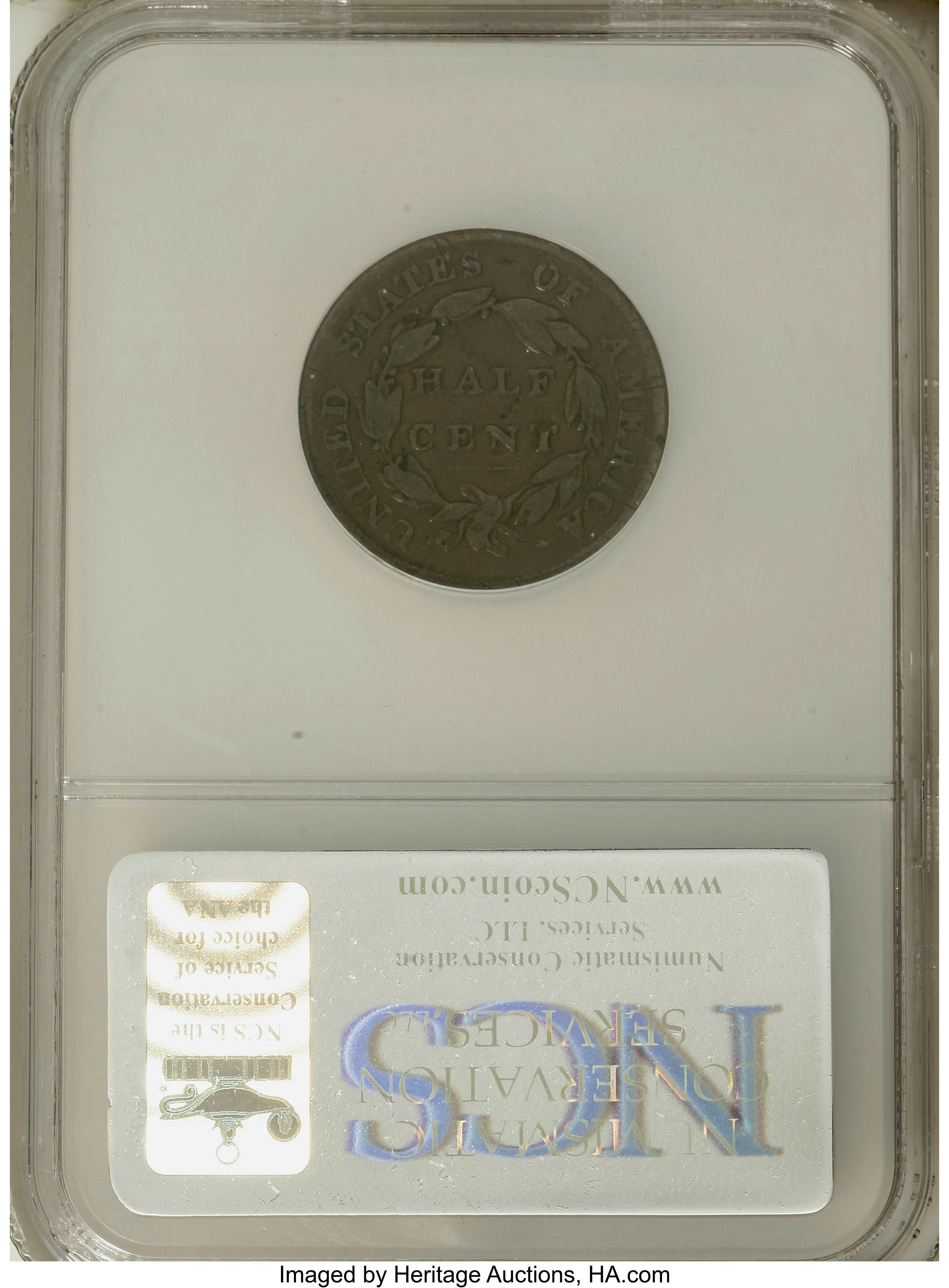 1826 1/2c MS BN G4 BN thumbnail 2