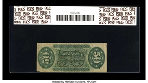 image for: Fr. 1336 50c Third Issue Spinner PCGS Apparent Very Fine 25....