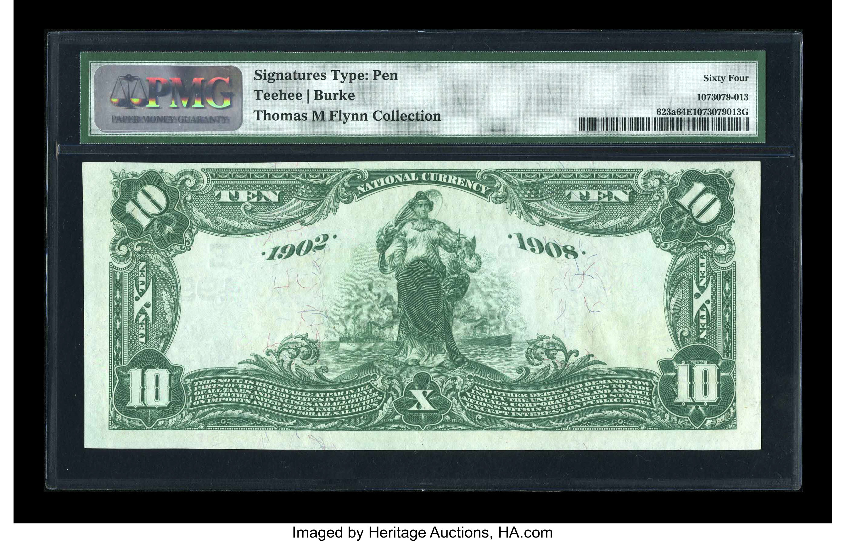 image for: Albion, NY - $10 1902 Date Back Fr. 623a The Citizens NB Ch. # (E)4998...