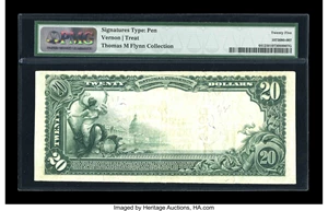 image for: Kansas City, MO - $20 1902 Red Seal Fr. 641 The NB of Commerce Ch. # (M)3760...