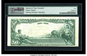 image for: Lexington, KY - $50 1902 Date Back Fr. 673 The First & City NB Ch. # (S)906...