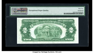 image for: Fr. 1501* $2 1928 Legal Tender Note. PMG Choice Uncirculated 64 EPQ....