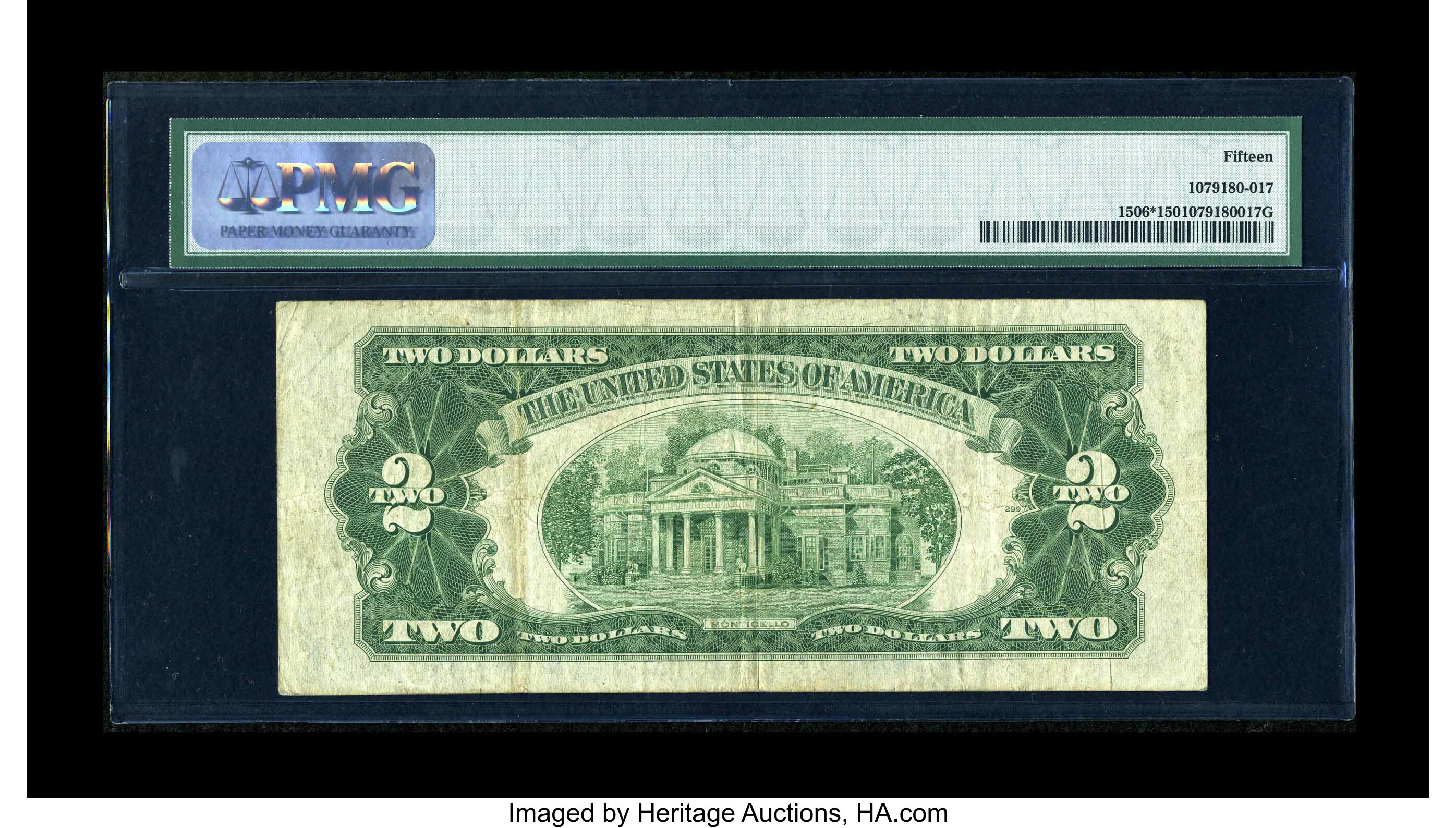 image for: Fr. 1506* $2 1928E Legal Tender Note. PMG Choice Fine 15....