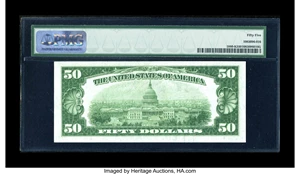 image for: Fr. 1880-K $50 1929 Federal Reserve Bank Note. PMG About Uncirculated 55....