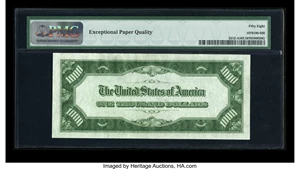 image for: Fr. 2212-A $1000 1934A Federal Reserve Note. PMG Choice About Unc 58 EPQ....