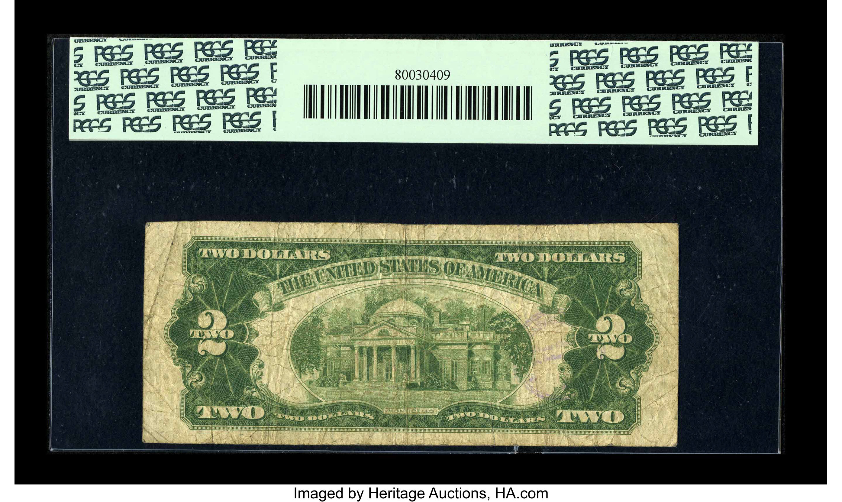 image for: Fr. 1504* $2 1928C Legal Tender Note. PCGS Very Good 08....