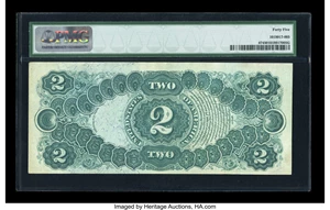 image for: Fr. 47 $2 1875 Legal Tender PMG Choice Extremely Fine 45....