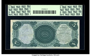 image for: Fr. 67 $5 1875 Legal Tender PCGS Choice About New 55....