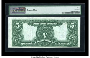 image for: Fr. 276 $5 1899 Silver Certificate PMG Extremely Fine 40....