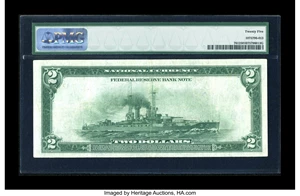 image for: Fr. 761 $2 1918 Federal Reserve Bank Note PMG Very Fine 25....