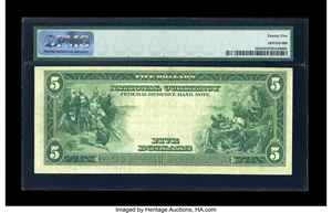 image for: Fr. 795 $5 1918 Federal Reserve Bank Note PMG Very Fine 25....