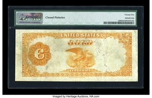 image for: Fr. 1206 $100 1882 Gold Certificate PMG Very Fine 25....