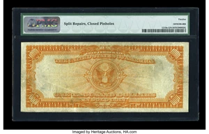image for: Fr. 1219e $1000 1907 Gold Certificate PMG Fine 12 NET....