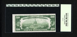 image for: Fr. 1880-G $50 1929 Federal Reserve Bank Note. PCGS Choice New 63PPQ....