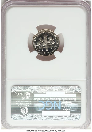 image for: 1967 10C SMS MS67 Ultra Cameo NGC. NGC Census: (20/17). PCGS Population: (21/4). CDN: $250 Whsle. Bid for NGC/PCGS MS67. ...