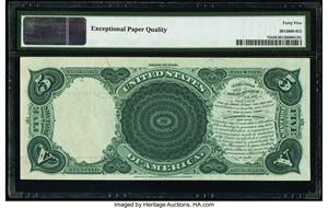 image for: Fr. 72 $5 1880 Legal Tender PMG Choice Extremely Fine 45 EPQ....