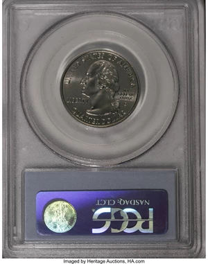 image for: 2004-D 25C Wisconsin MS66 PCGS. PCGS Population (124/674). NGC Census: (0/0). Numismedia Wsl. Price for NGC/PCGS coin in M...