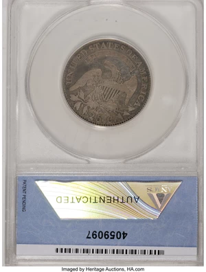 image for: 1828 25C --Cleaned--ANACS. Good 6 Details. B-4. NGC Census: (0/11). PCGS Population (4/21). Numismedia Wsl. Price for NGC/...