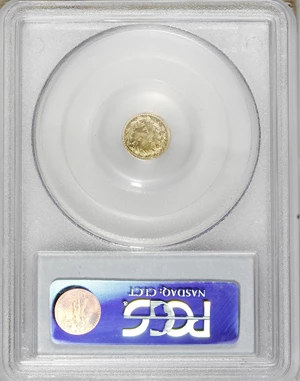 image for: 1852 25C Indian Round 25 Cents, BG-891, Low R.5, MS63 PCGS. PCGS Population (9/22). NGC Census: (2/2). (#10752)...