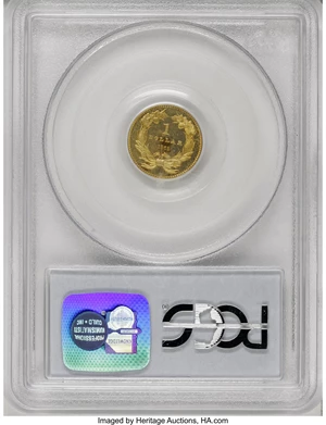 image for: 1863 G$1 PR65 Deep Cameo PCGS....