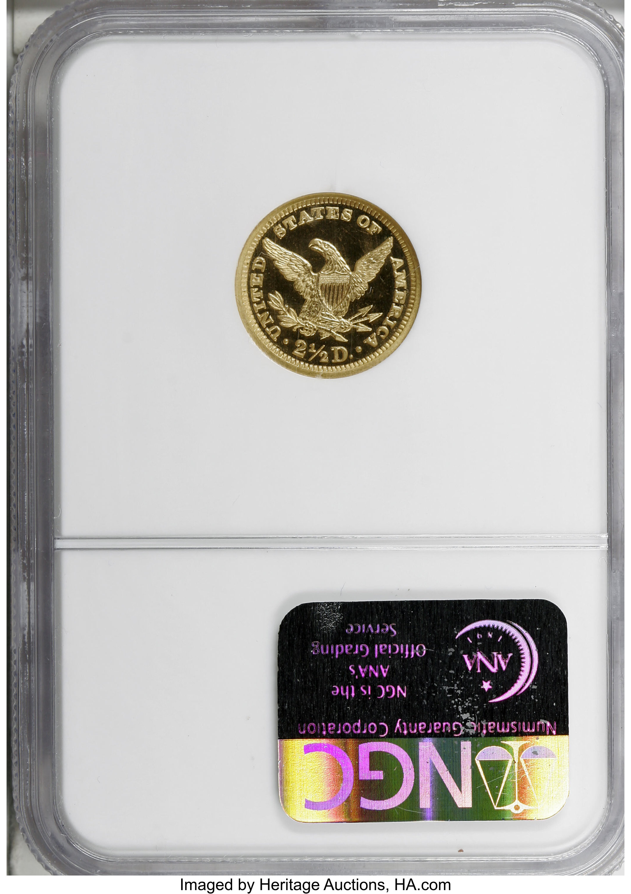 image for: 1891 $2 1/2 PR67 Ultra Cameo NGC....