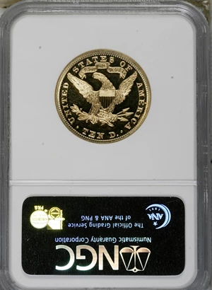 image for: 1900 $10 PR64 Ultra Cameo NGC....