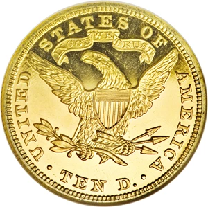 image for: 1900 $10 PR64 Ultra Cameo NGC....