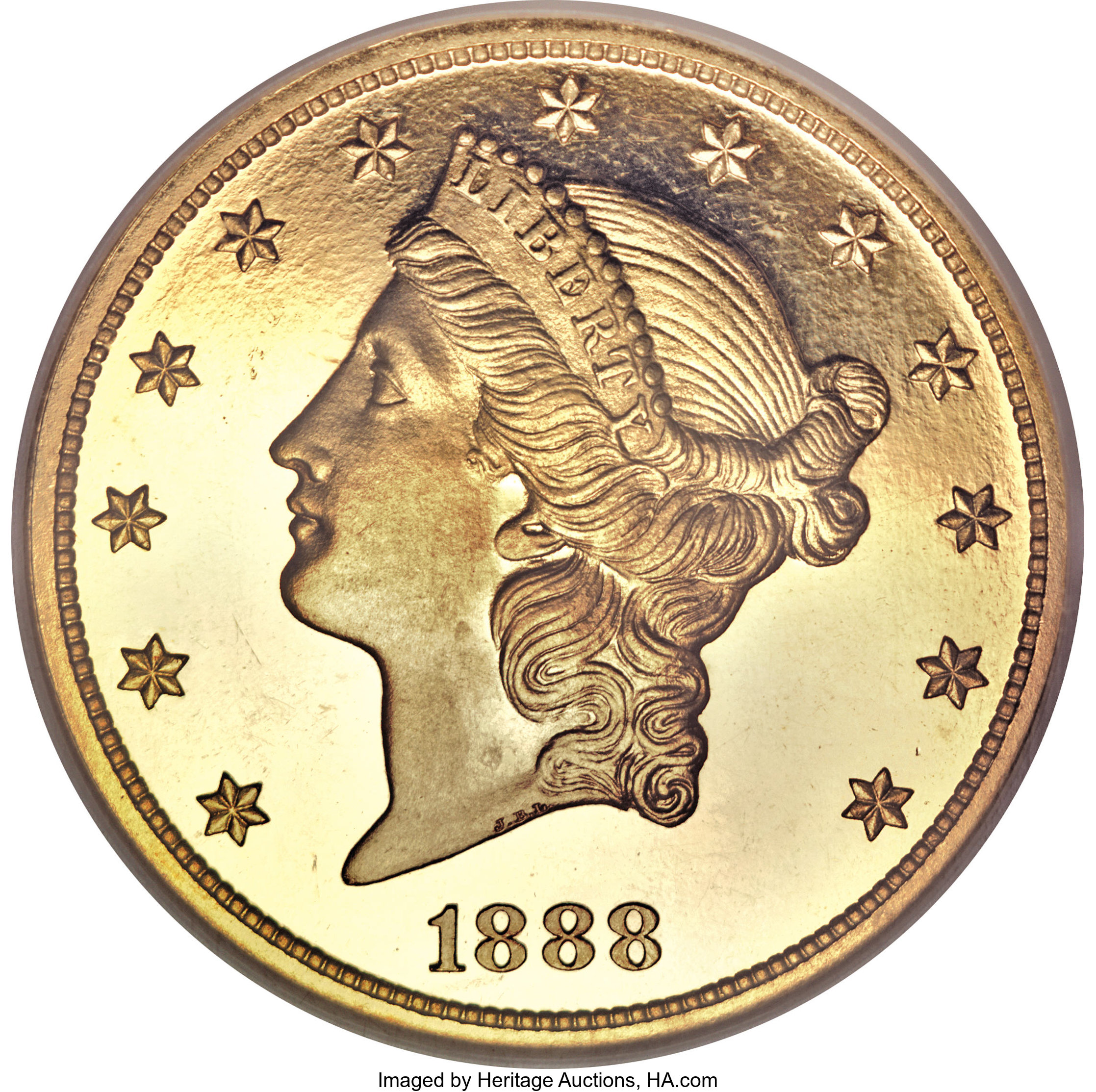 image for: 1888 $20 PR65 Ultra Cameo NGC....