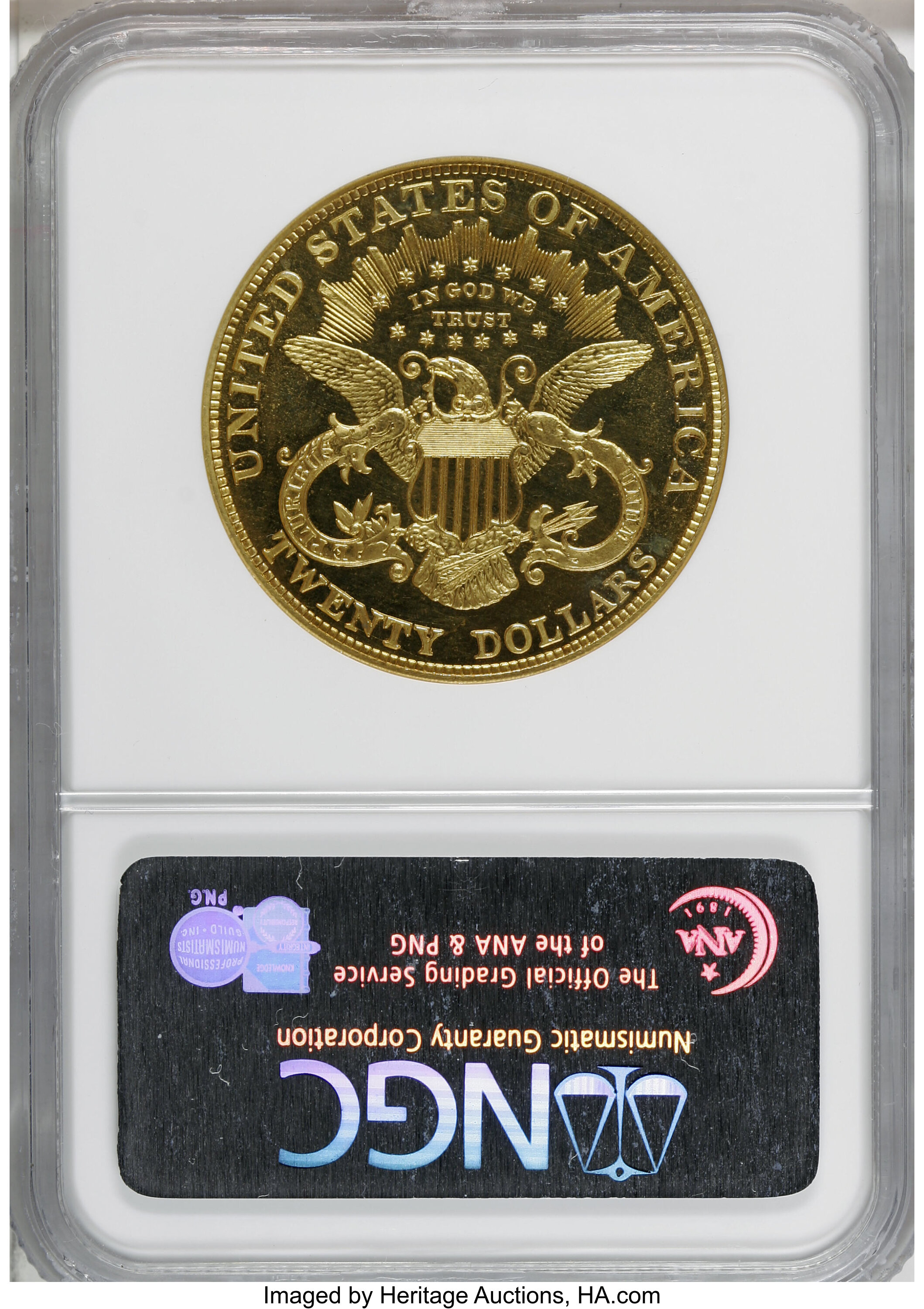 image for: 1901 $20 PR64 Cameo NGC....