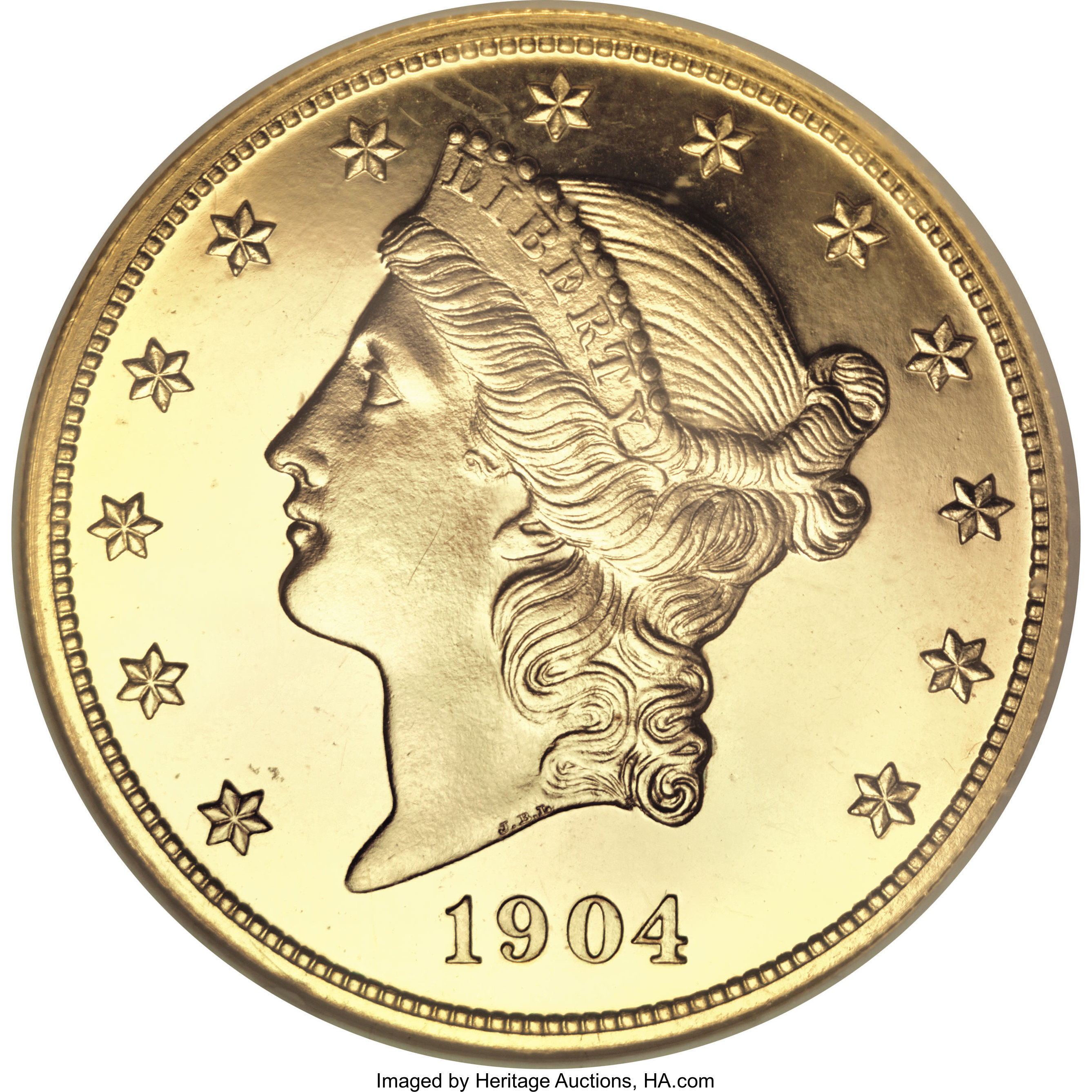 image for: 1904 $20 PR65 Ultra Cameo NGC....