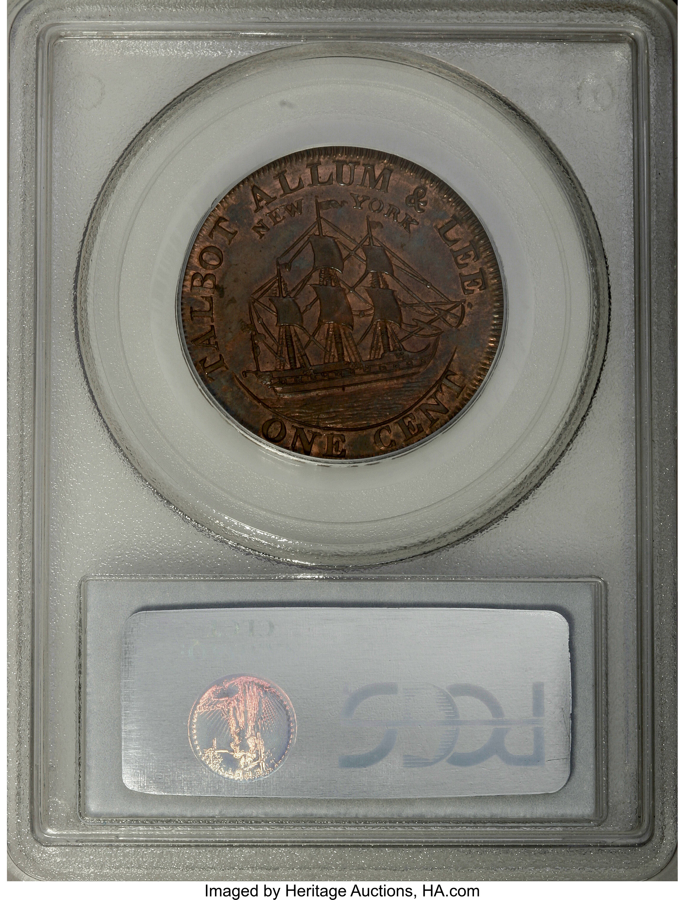 image for: 1794 Cent Talbot, Allum & Lee Cent PR65 Red and Brown PCGS....