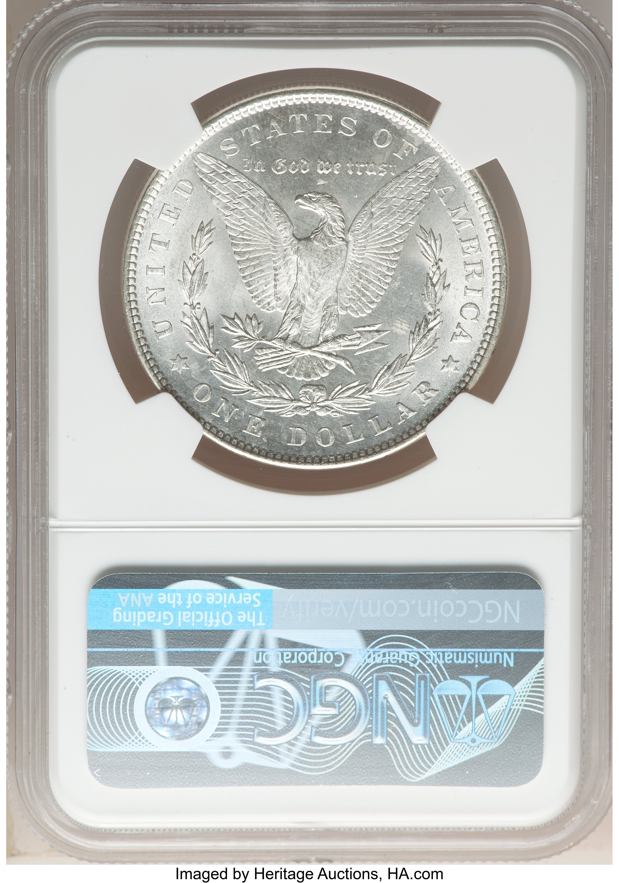 1878 7TF $1  Reverse of 1879 MS67 thumbnail 2