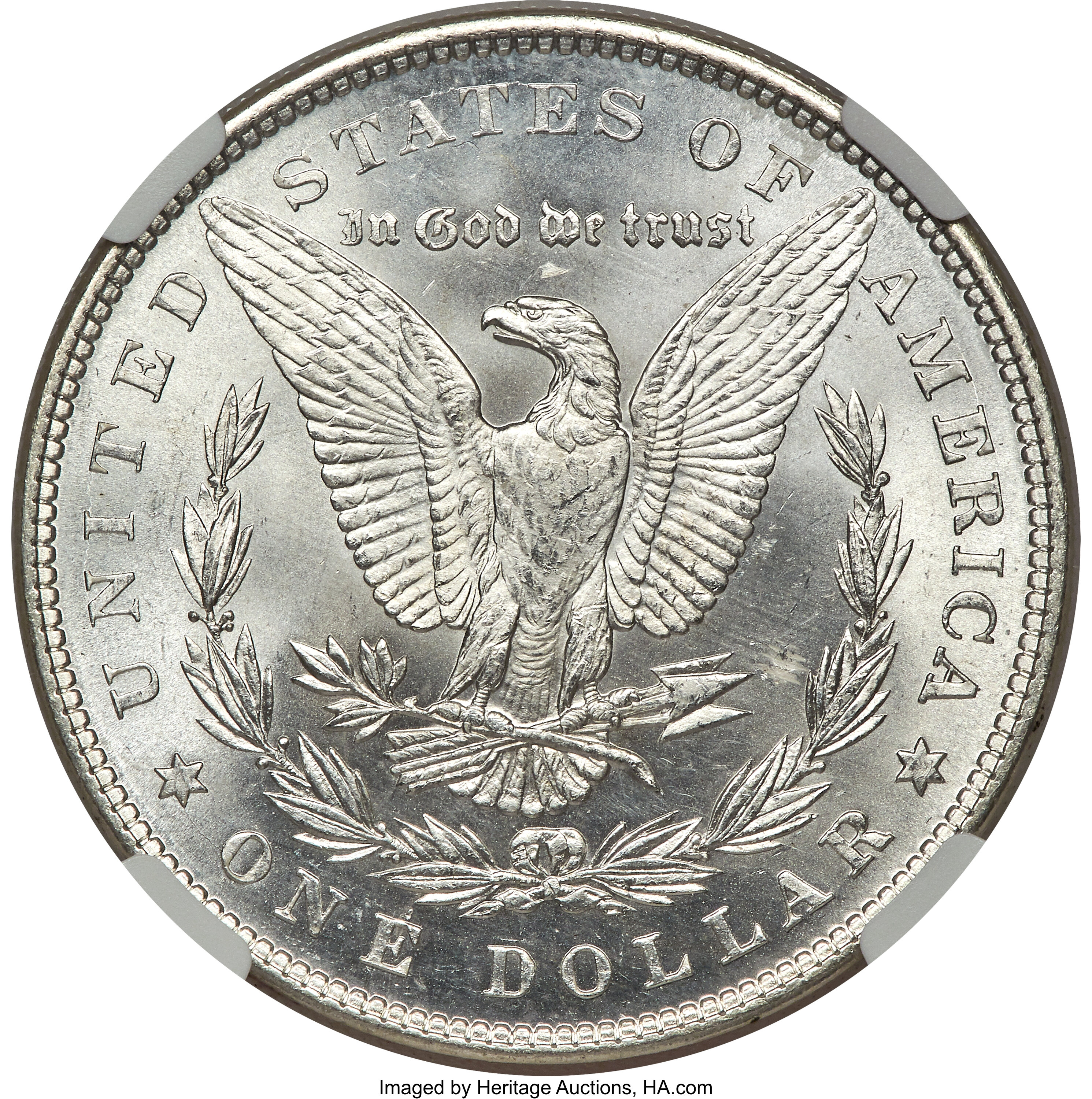 1878 7TF $1  Reverse of 1879 MS67 thumbnail 3