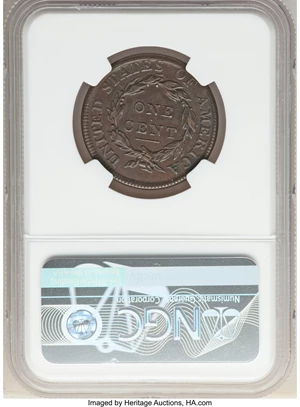 image for: 1812 1C Large Date, S-288, B-3, R.2, AU53 NGC....