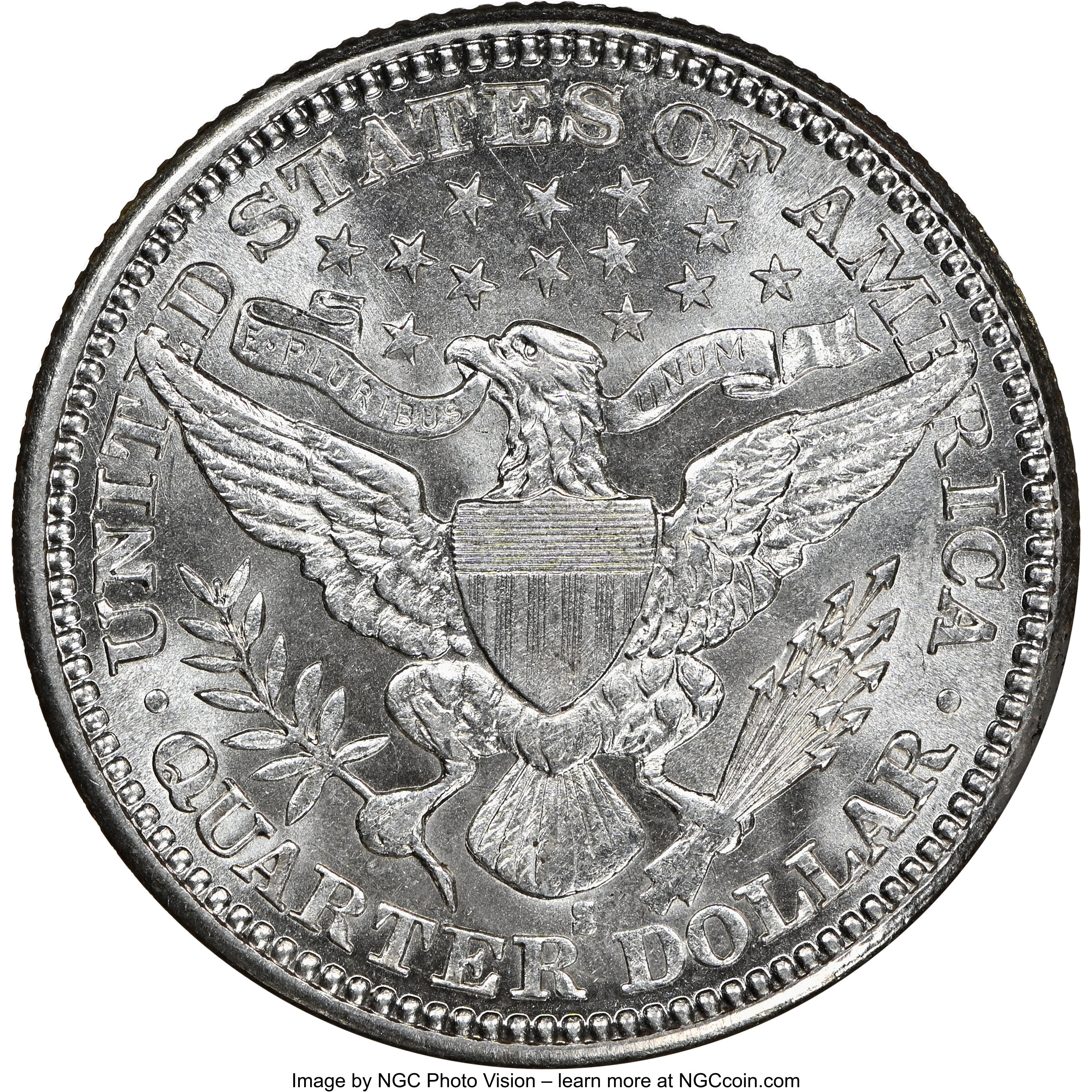 1914-S 25c AU53 thumbnail 11