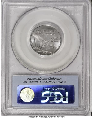 image for: 2007 $25 Quarter-Ounce American Platinum Eagle First Strike MS69 PCGS. PCGS Population (12/2). NGC Census: (0/0). (#14692...