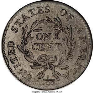 image for: 1794 1C Head of '94. AU50 PCGS. S-24, B-8, R.1. ...