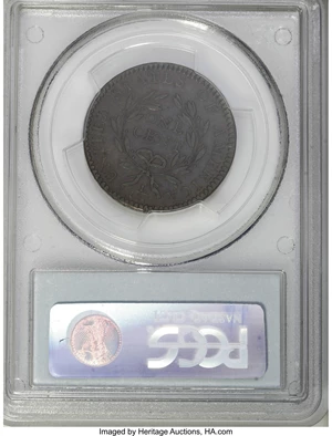 image for: 1794 1C Head of '94. AU53 PCGS. S-46, B-36, R.3....