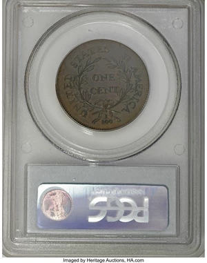 image for: 1795 1C Plain Edge. AU53 PCGS. S-77, B-6, R.3....
