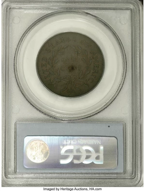 image for: 1796 1C Liberty Cap. XF45 PCGS. S-88, B-9, R.4....