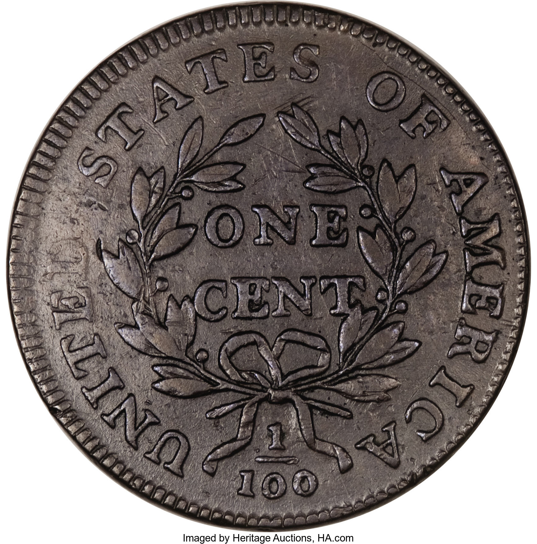 image for: 1798 1C First Hair. XF45 Details, Scratched, Cleaned, ANACS. S-162, B-23, R.4....