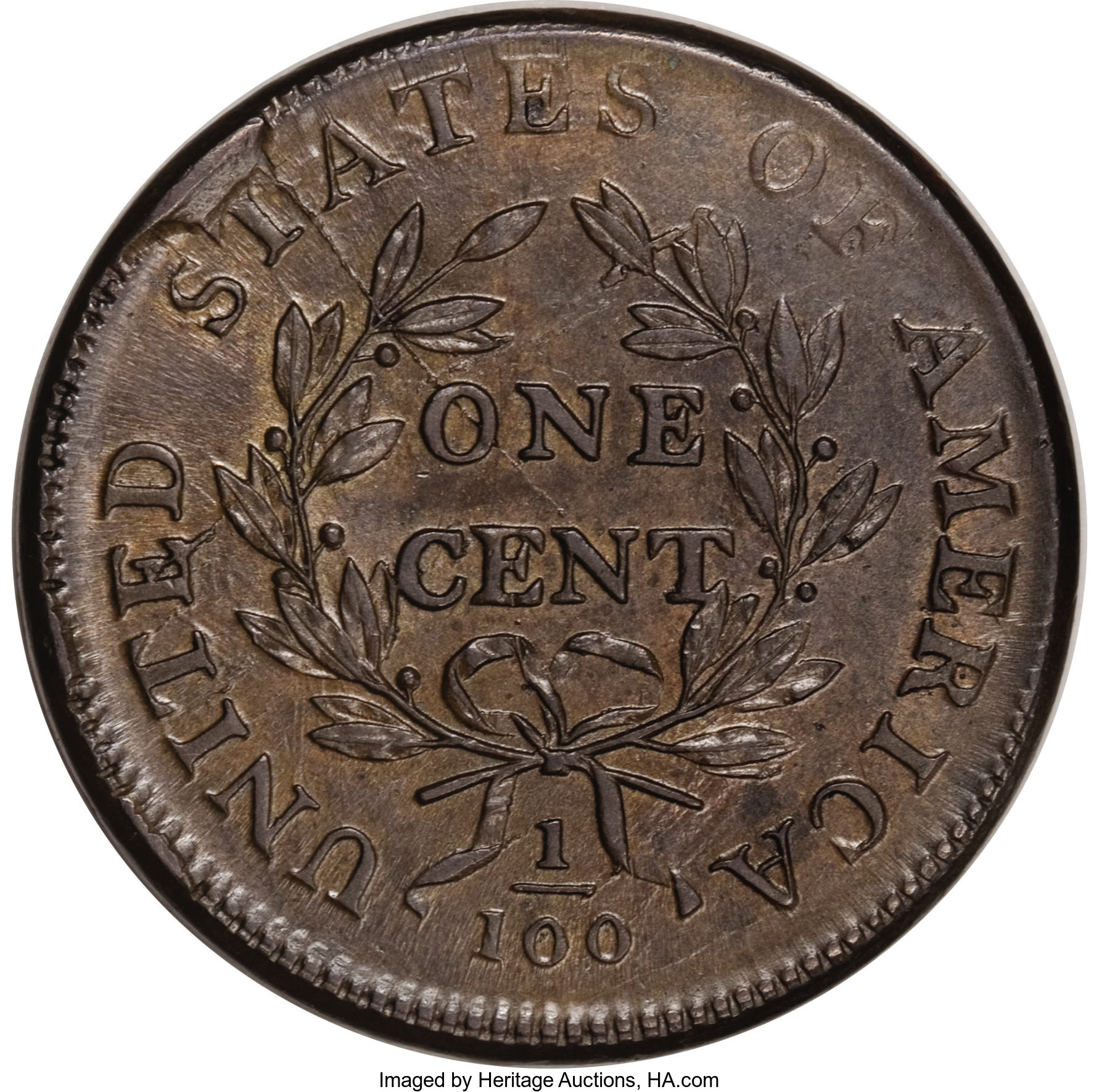 image for: 1798 1C Second Hair. AU58 PCGS. S-167, B-33, R.1....