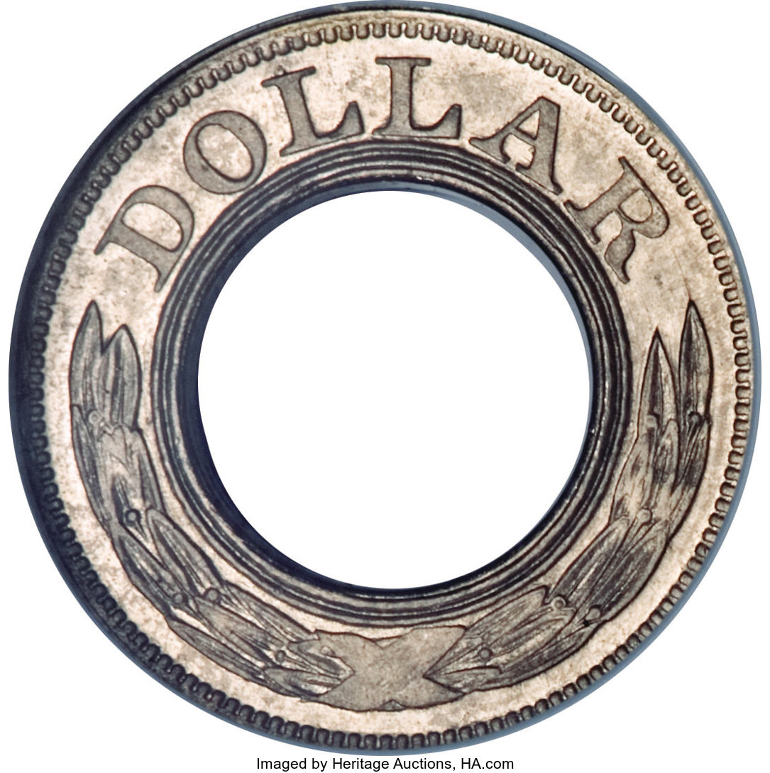 image for: 1852 PG$1 Gold Dollar, Judd-148, Pollock-176, Low R.7, PR64 NGC....