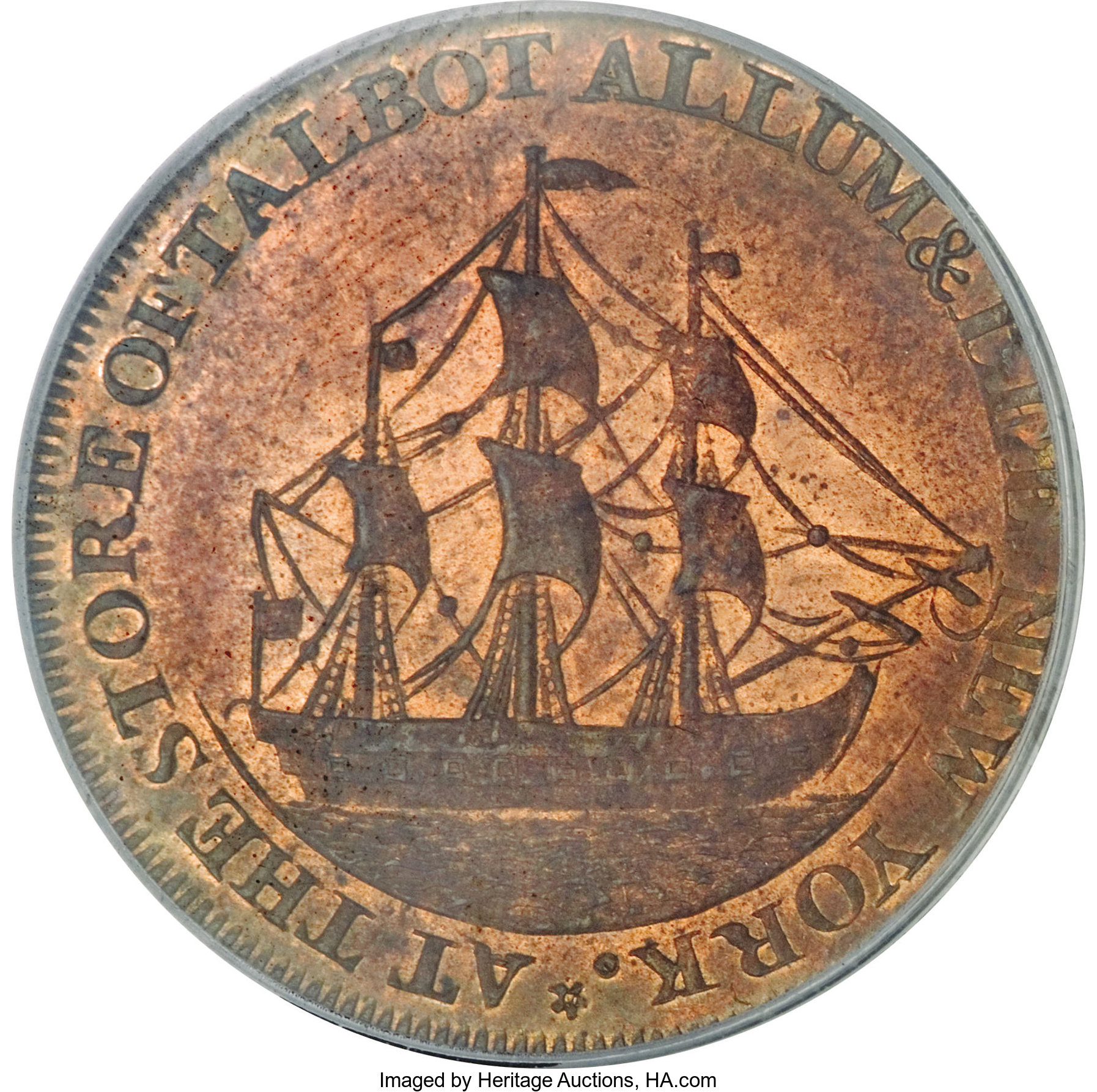 image for: 1795 1C Talbot, Allum & Lee Cent MS64 Red PCGS....